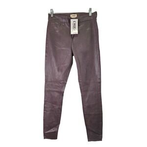 NWT L'AGENCE Marguerite Jean Greystone Coated 28